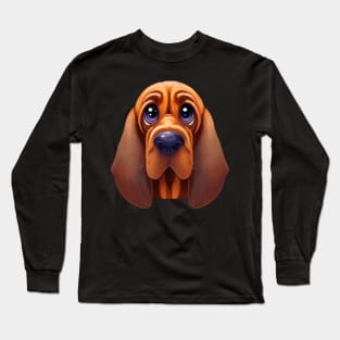 Cuddle-worthy Bloodhound Long Sleeve T-Shirt